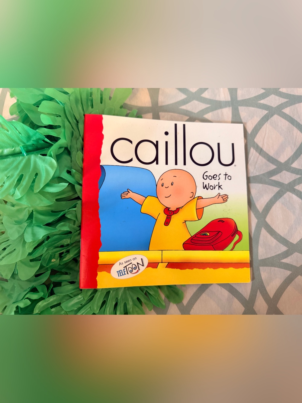 💫10/$25 • Caillou Goes To Work Paperback